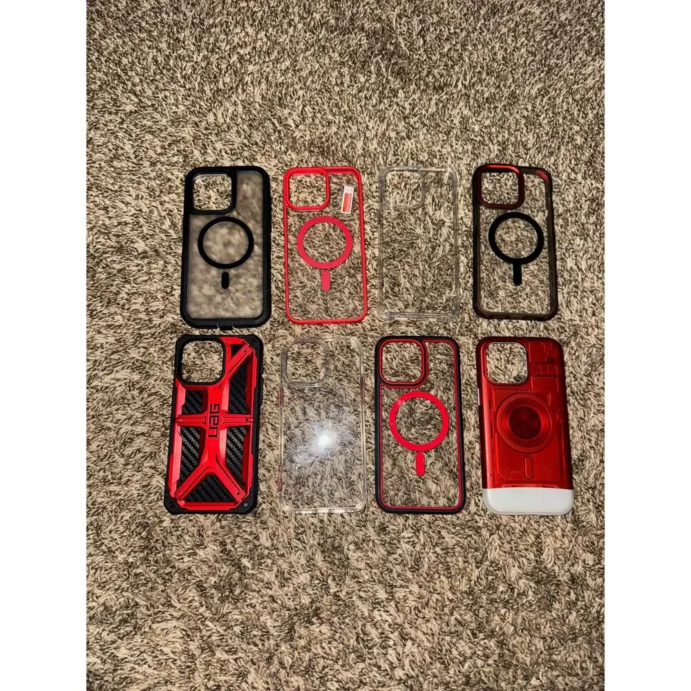 UAG Monarch SerieS MagSafe IPhone 15 Pro Max Case LOT of 8